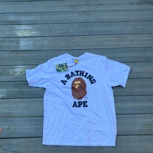 BAPE COLLEGE TEE XL